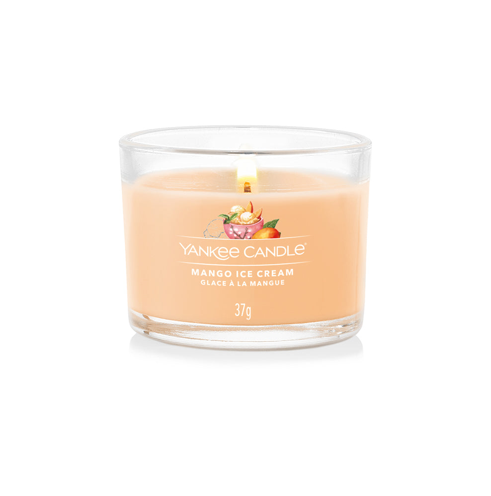 Yankee Candle Mango Ice Cream – Duftkerze, Votivkerze im Glas