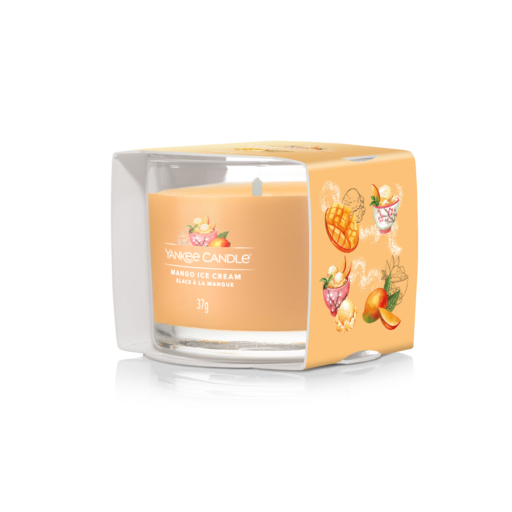 Yankee Candle Mango Ice Cream – Duftkerze, Votivkerze im Glas