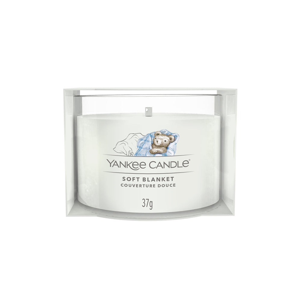Yankee Candle Soft Blanket – Duftkerze, Votivkerze im Glas