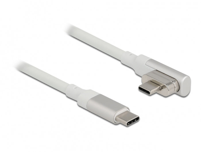 DeLOCK HDMI Typ A auf USB-C Kabel – USB 3.2 Gen 2 – 1,2 m – 4K/60 – Abgewinkelt, Thunderbolt 3 kompatibel