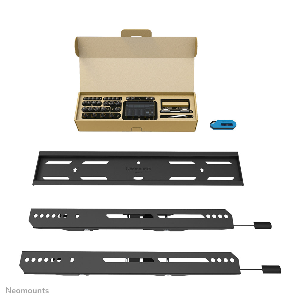 Neomounts Wandhalterung – Fix – 32–75" – VESA 100×100–400×400 – bis 50 kg, Höhenverstellbar – WL30S-850BL14