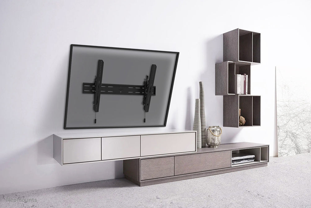 Neomounts WL35S-850BL18 – Wandhalterung, neigbar, für 43–86", VESA 100×100–800×400, bis 60 kg, schwarz