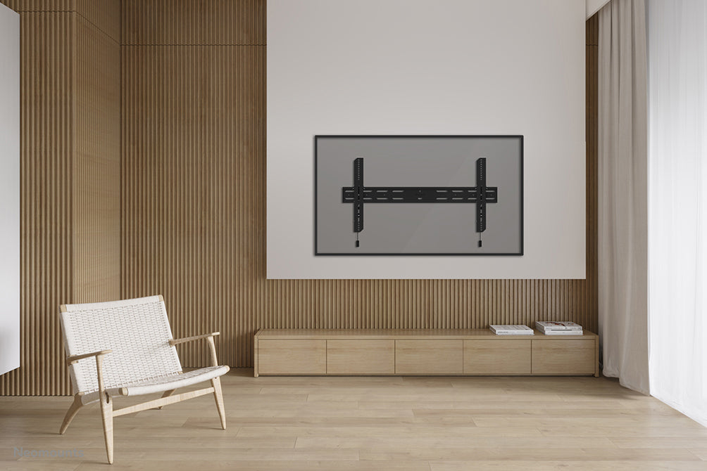Neomounts WL35S-850BL18 – Wandhalterung, neigbar, für 43–86", VESA 100×100–800×400, bis 60 kg, schwarz