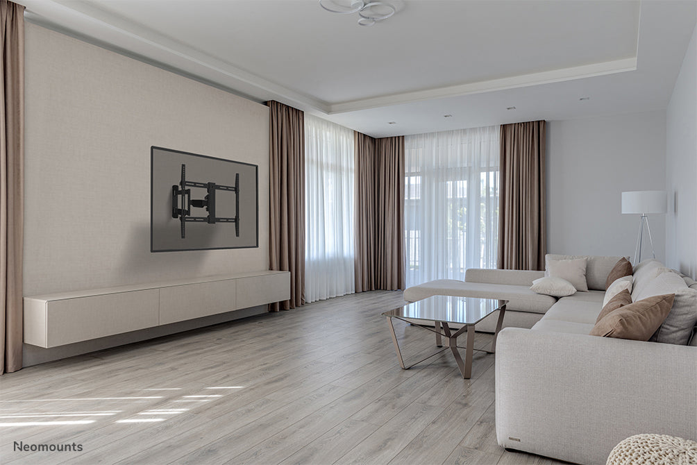 Neomounts WL40-550BL16 – TV-Wandhalterung 40–65", Volle Bewegung