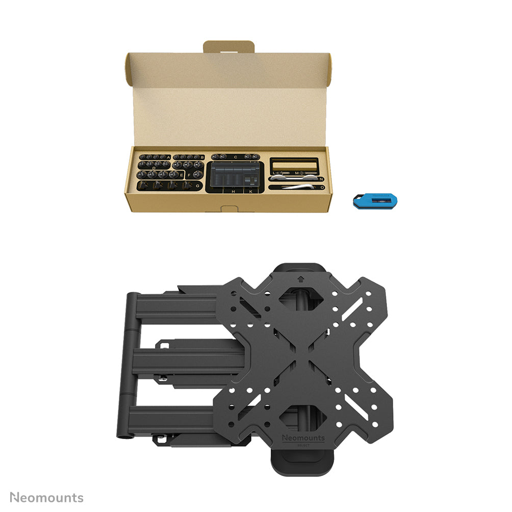 Neomounts WL40S-850BL12 – Wandhalterung, neigbar, für 39", VESA 200×200, bis 40 kg, schwarz