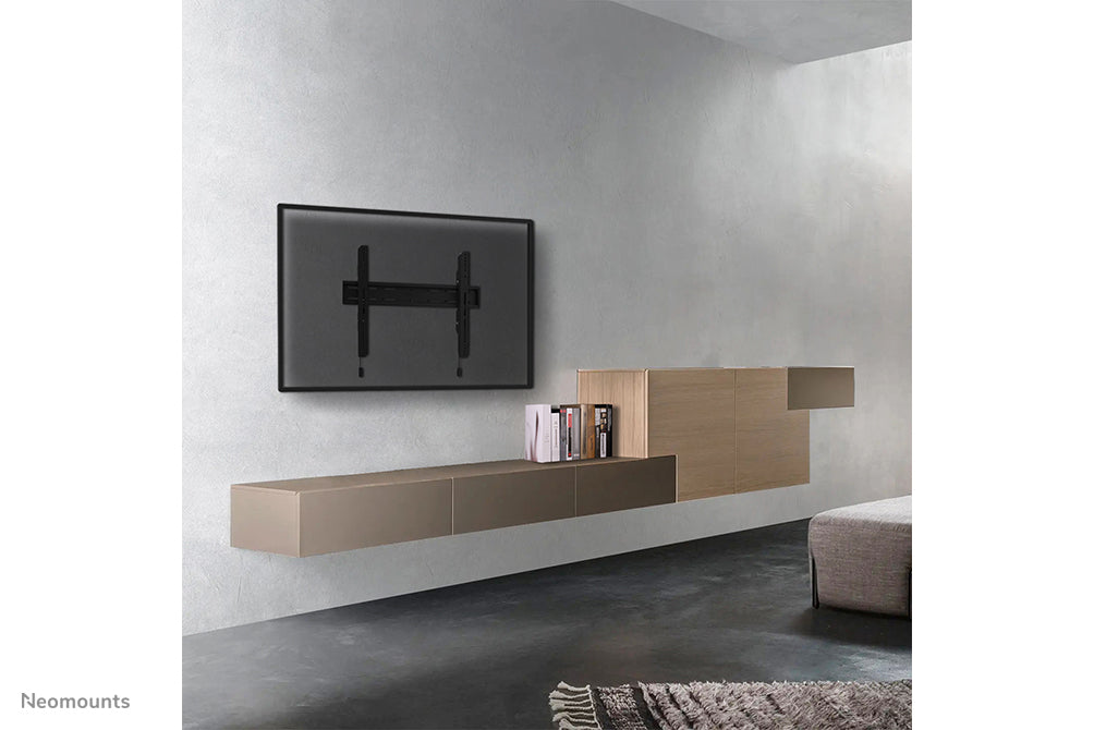 Neomounts WL30S-850BL16 – Wandhalterung, fix, für 42–86", VESA 100×100–600×400, bis 60 kg, schwarz