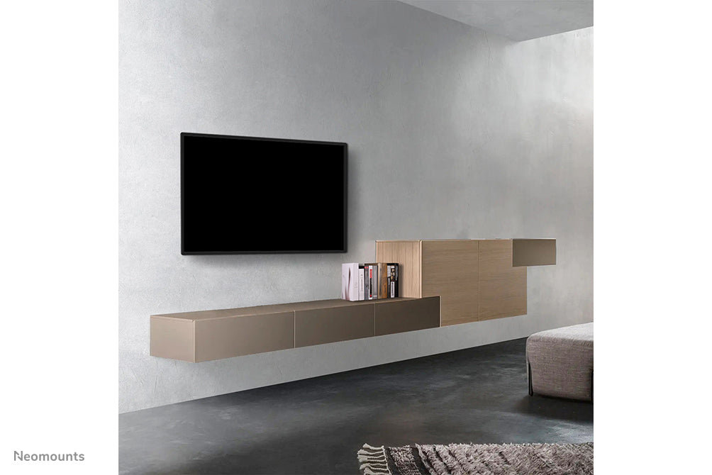 Neomounts WL30S-850BL16 – Wandhalterung, fix, für 42–86", VESA 100×100–600×400, bis 60 kg, schwarz
