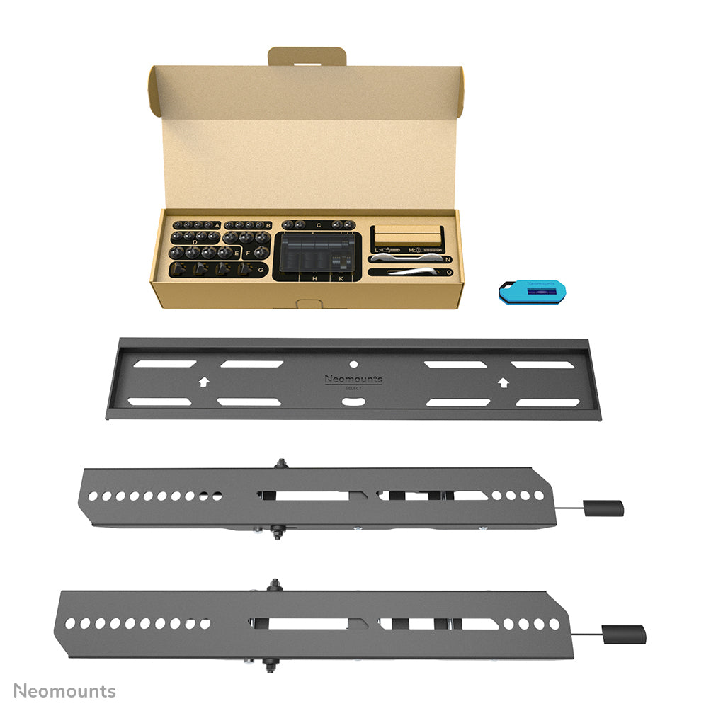 Neomounts WL35S-850BL14 – Wandhalterung, neigbar, für 32–75", VESA 100×100–400×400, bis 50 kg