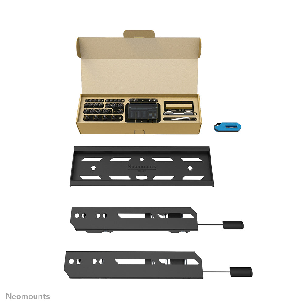 Neomounts Wandhalterung – Fix – 24–65" – VESA 50×50–200×200 – bis 40 kg, Höhenverstellbar – WL30S-850BL12