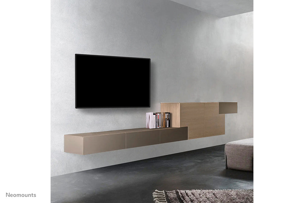 Neomounts WL30S-850BL18 – Wandhalterung, fix, für 85", VESA 100×100, bis 100 kg, schwarz