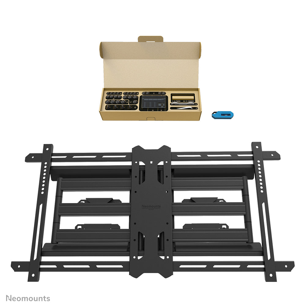 Neomounts WL40S-850BL18 – Wandhalterung, neigbar, für 47", VESA 300×200, bis 60 kg, schwarz