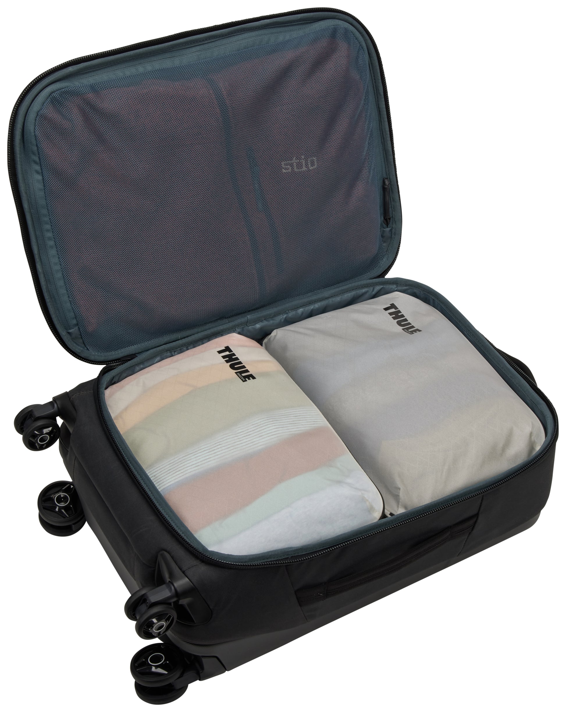 Thule Packungswürfel Compression Packing Cube (Medium), 3 l, weiss, Nylon, TCPC202, 1 Stk.