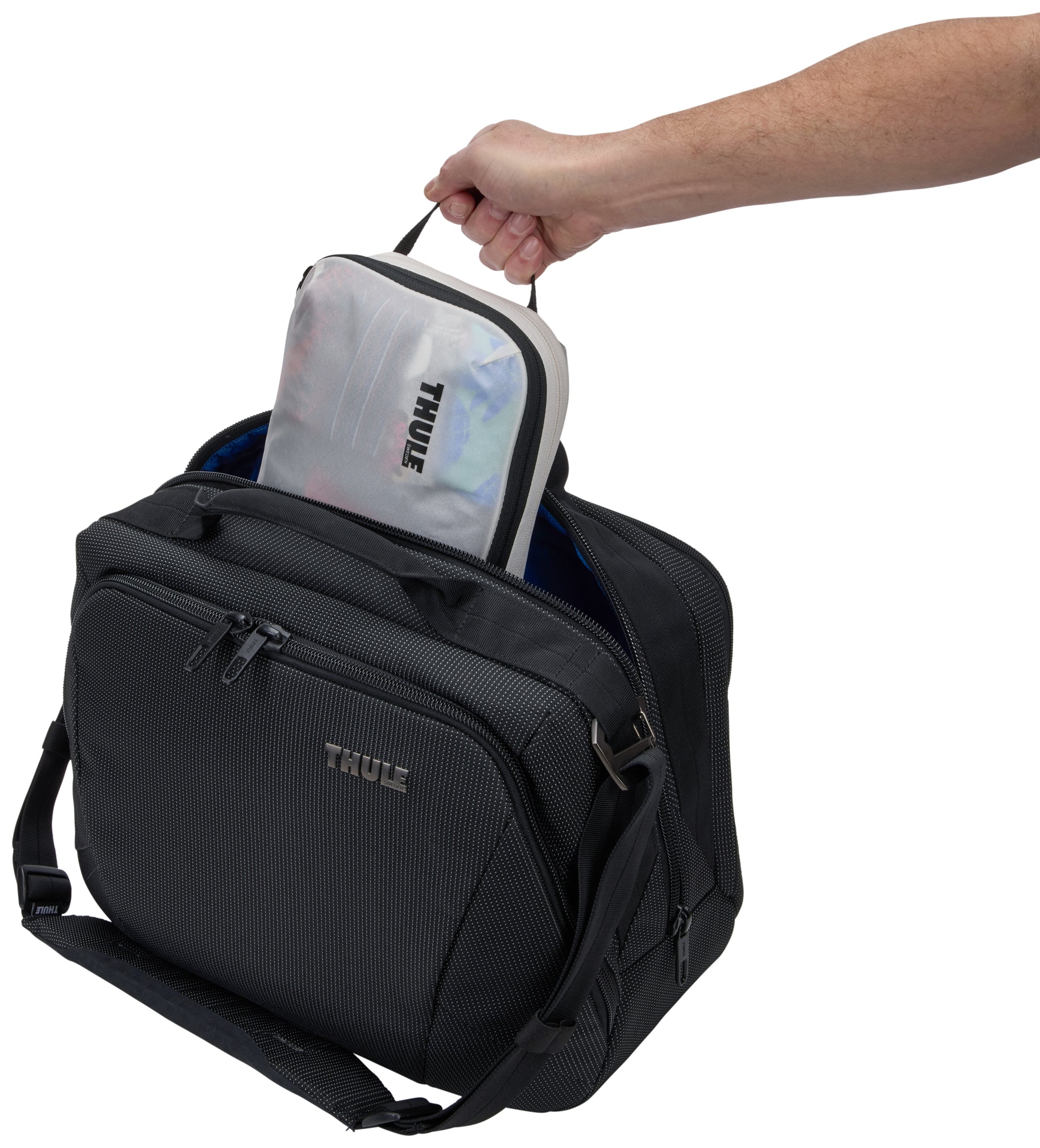 Thule Packungswürfel – mit Tragegriff, bluesign – 3 l – weiss – Nylon – 1 Stk.