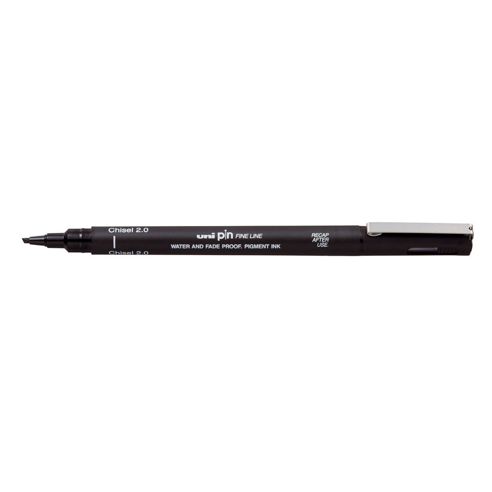 Uni-Ball Pin Pigment Liner – 2 mm, schwarz, wasserfest