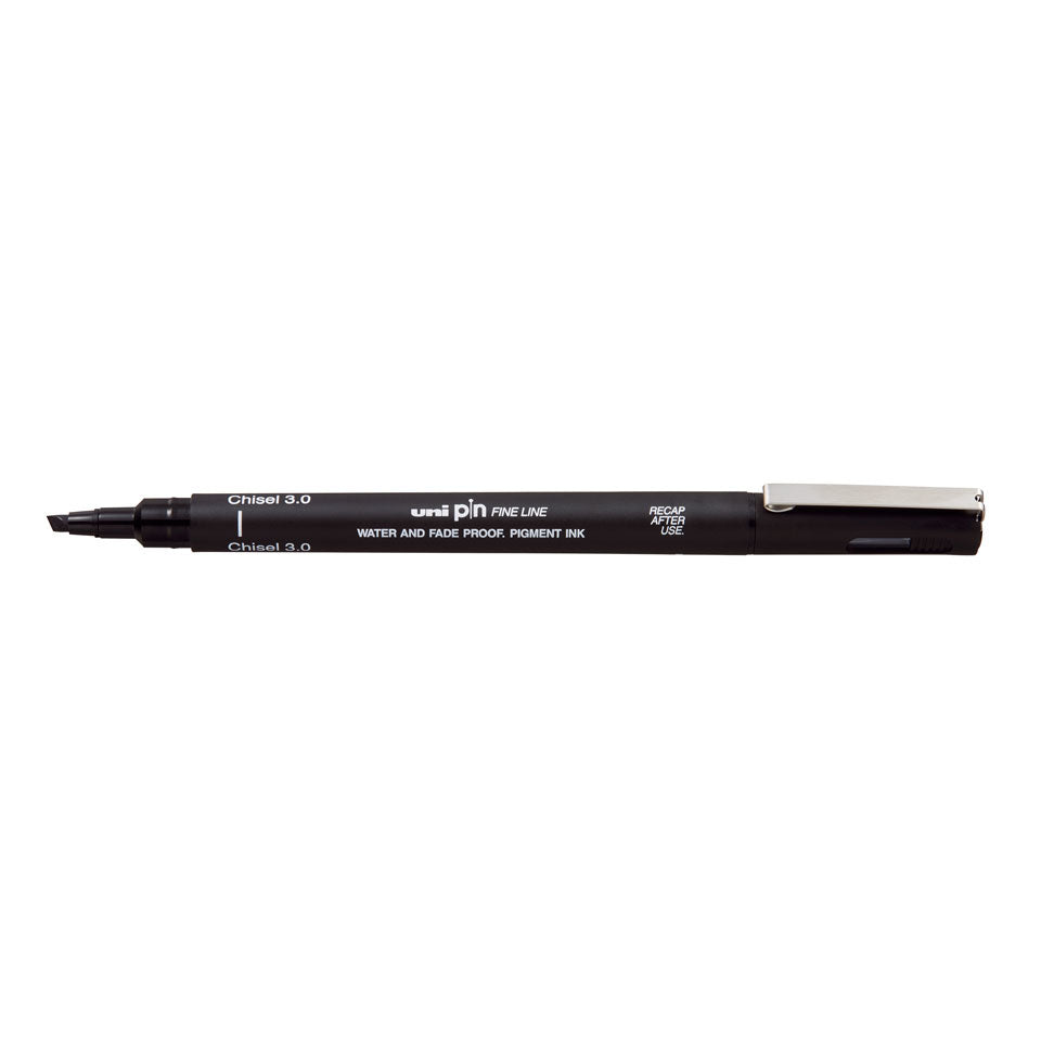 Uni-Ball Pin Fineliner – 3 mm, schwarz, wasserfest