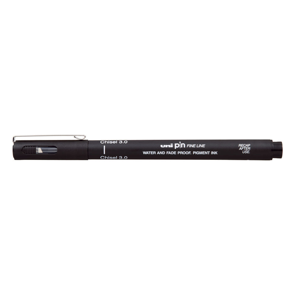 Uni-Ball Pin Fineliner – 3 mm, schwarz, wasserfest