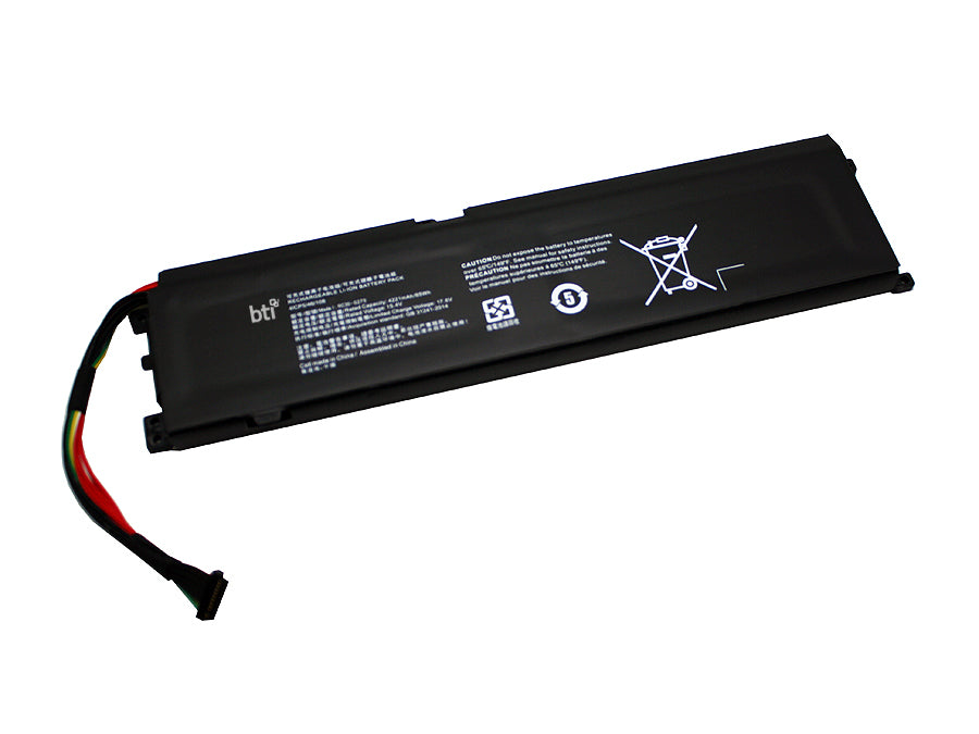 BTI Notebook-Akku – für Razer – 65 Wh, 15,4 V (4 Zellen) – Schwarz