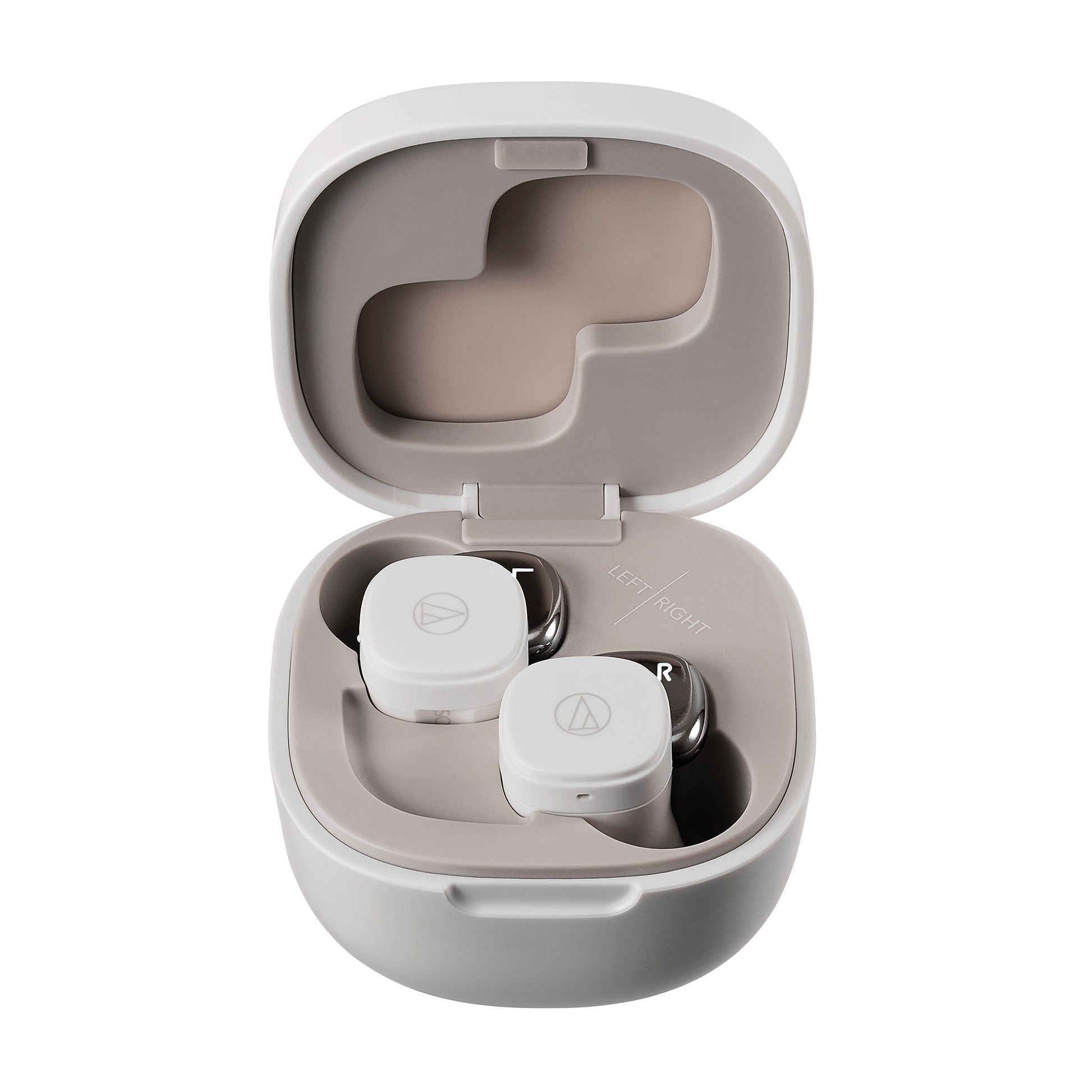 Audio-Technica ATH-SQ1TWWH – True Wireless In-Ear Kopfhörer – IPX4 – weiss – bis 13,5 h