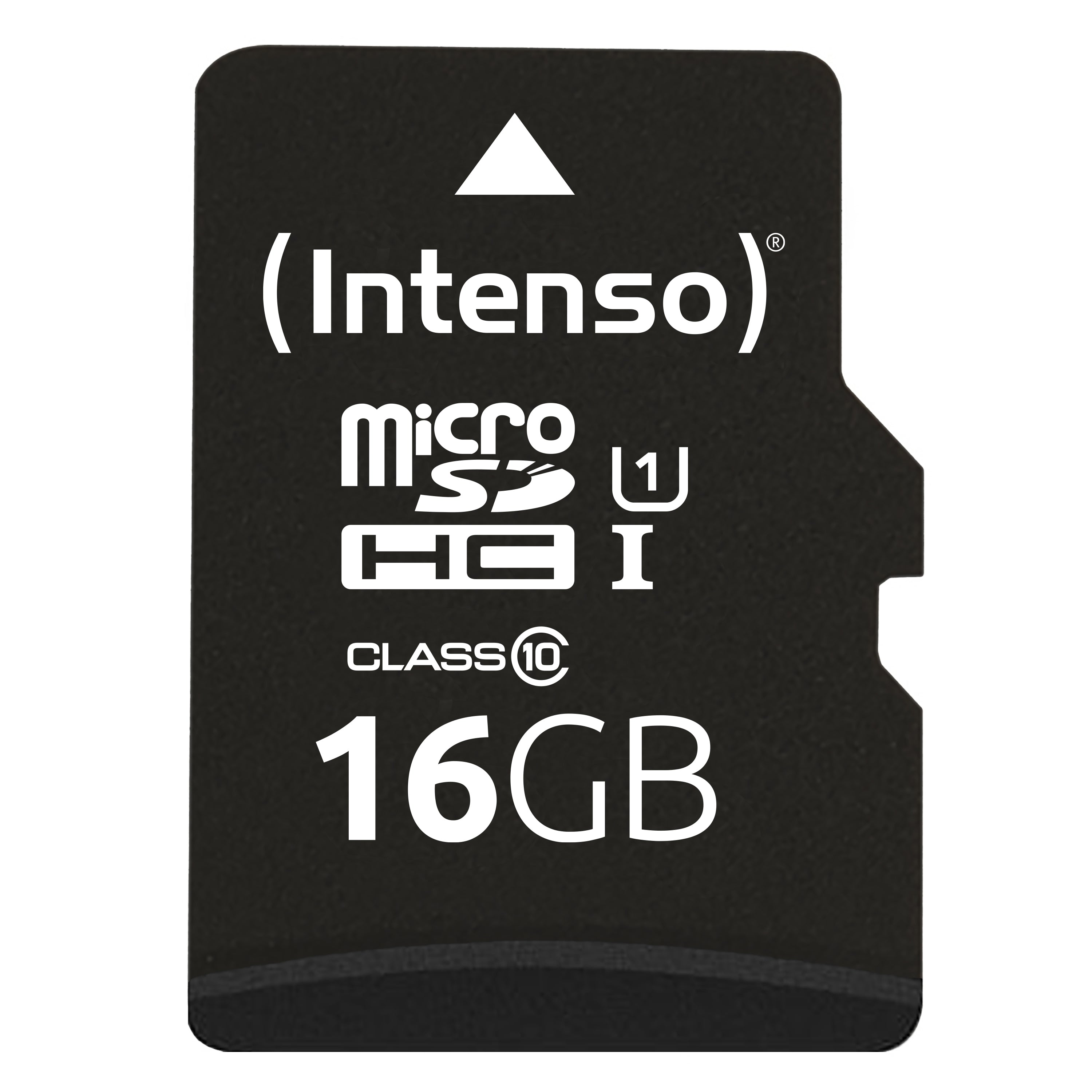 Intenso Premium 3423470 microSDHC 16 GB – UHS-I, Klasse 10, U1, 90 MB/s Lesen, inkl. SD-Adapter