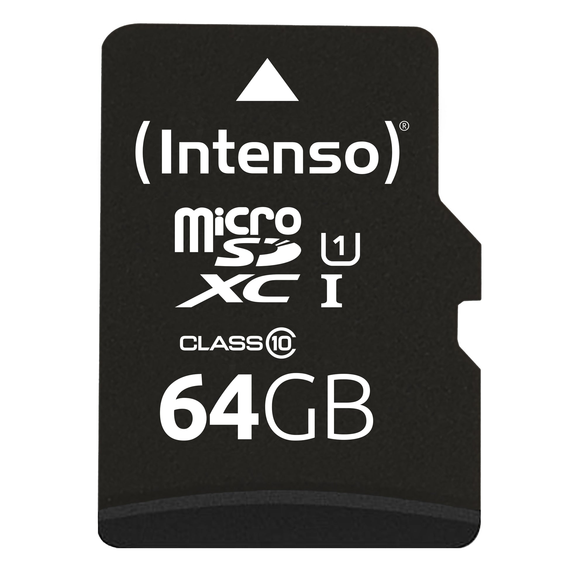 Intenso PREMIUM microSDXC 64 GB – UHS-I, Klasse 10, U1, 90 MB/s, inkl. SD-Adapter