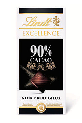 Lindt EXCELLENCE Tafelschokolade – Dunkel 90% Kakao – 100 g