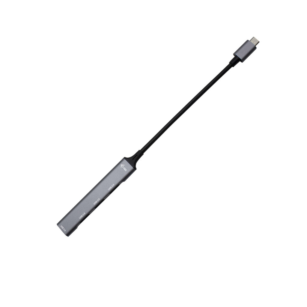 i-tec USB-Hub – USB-C, 4× USB-A, für Windows/Mac/Linux