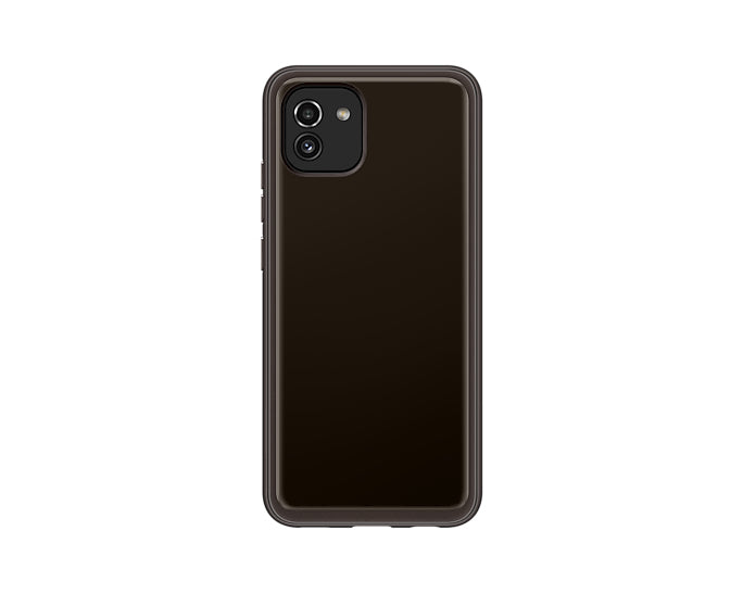 Samsung Backcover – für Samsung Galaxy A03, TPU, Schwarz