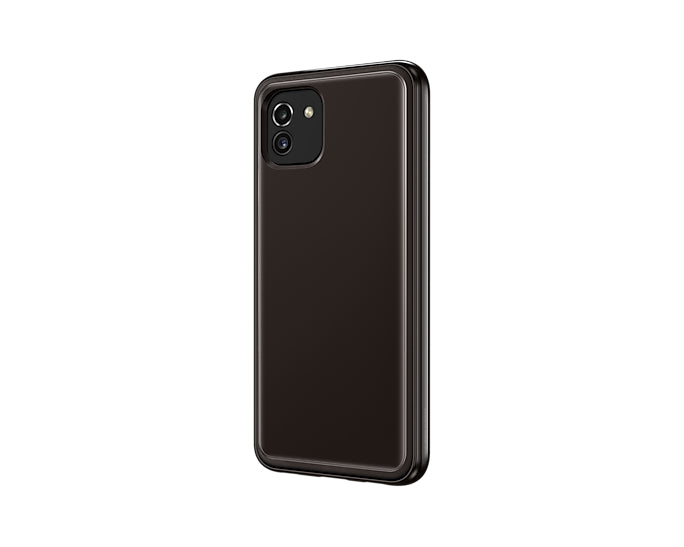 Samsung Backcover – für Samsung Galaxy A03, TPU, Schwarz