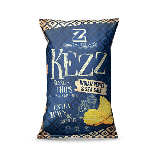 Zweifel Kezz Chips – Pfeffer & Salz, glutenfrei – 110 g