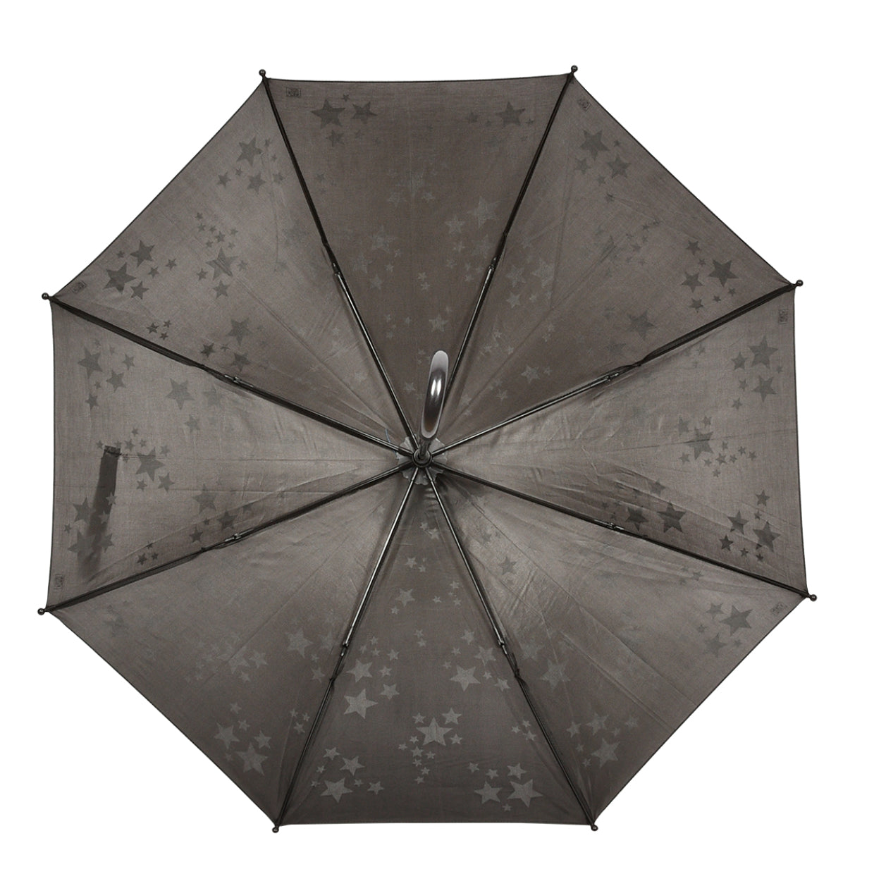 Esschert Design Stockschirm ReflektorSterne – Ø 87,5 cm, L 87,5 cm – weiss
