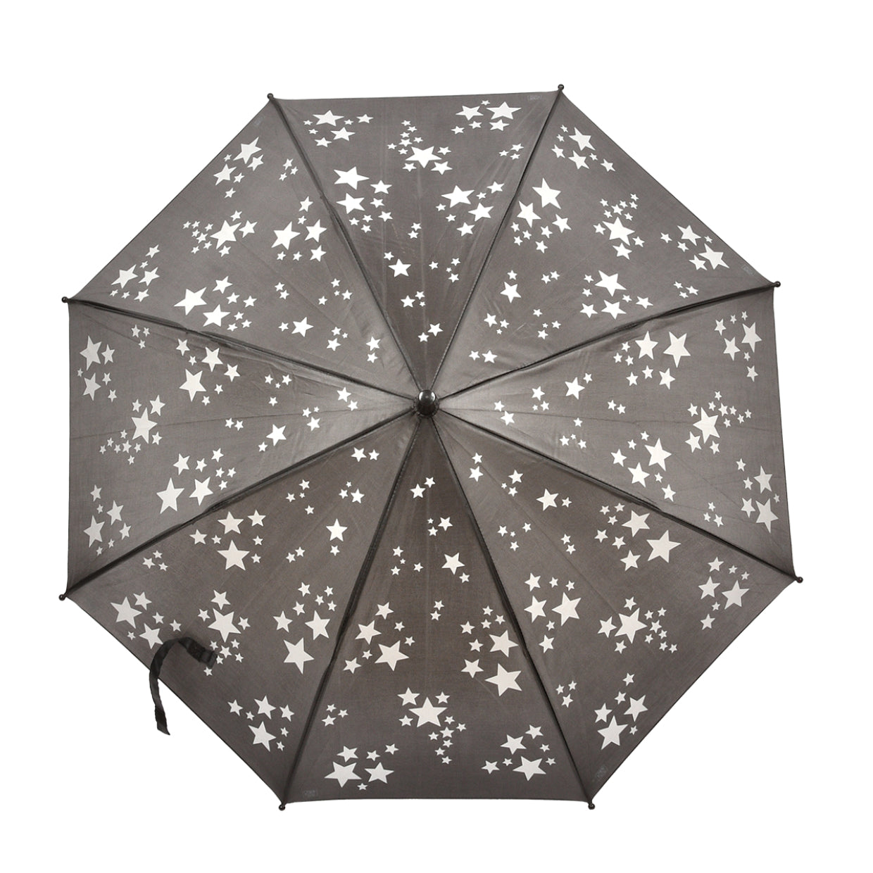 Esschert Design Stockschirm ReflektorSterne – Ø 87,5 cm, L 87,5 cm – weiss