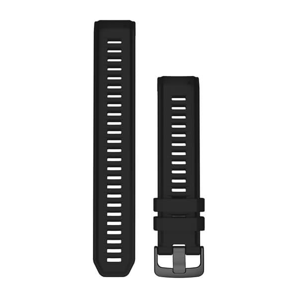 Garmin Silikon, Schwarz, 22 mm, für Instinct 2