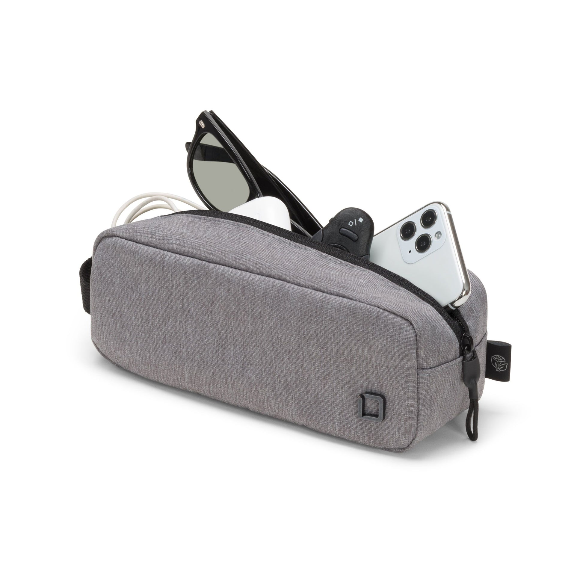 DICOTA Zubehörtasche – Eco MOTION, 23 cm, Grau