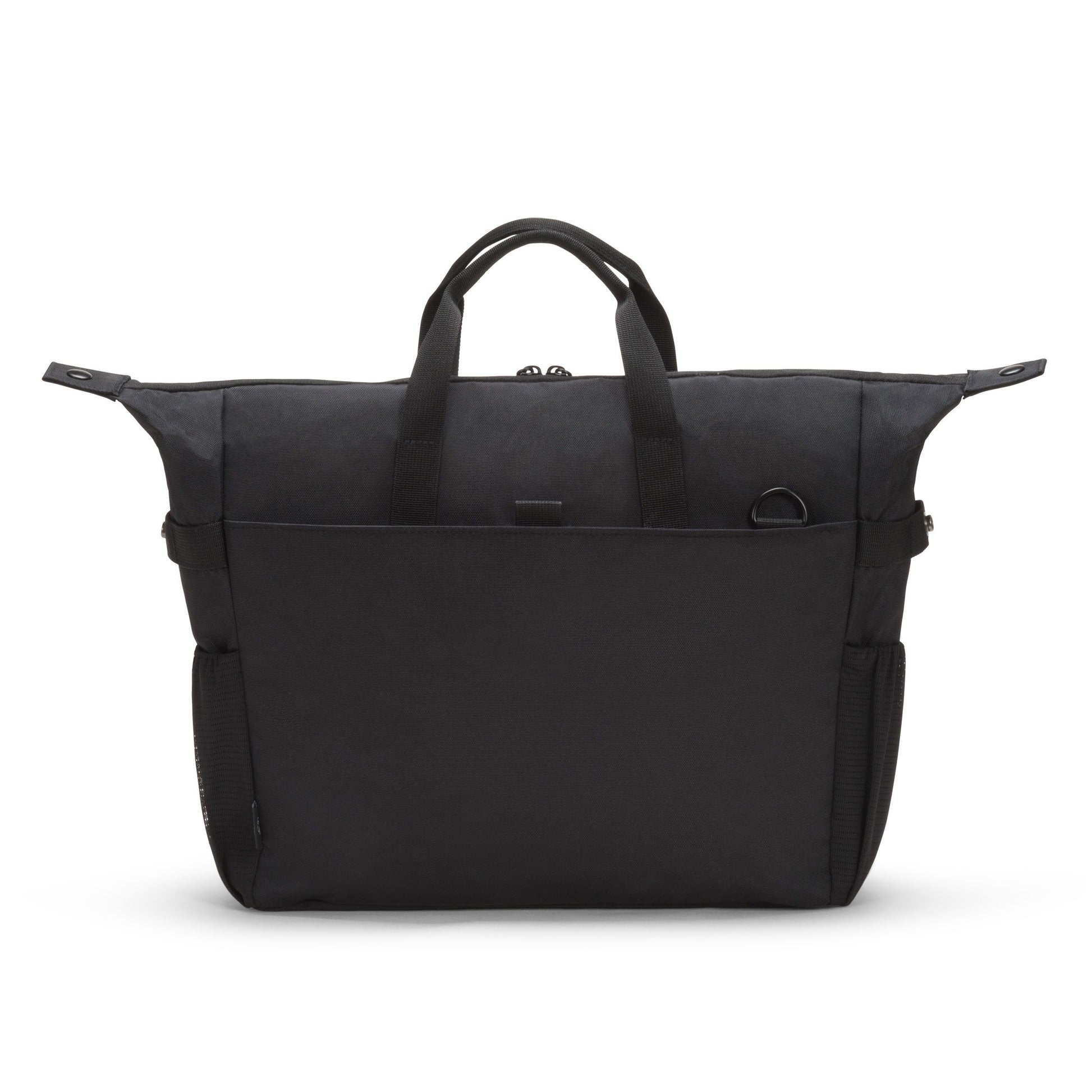 DICOTA Notebook-Tasche bis 15,6" – mit Tablet-Fach, aus 600D rPET – Schwarz