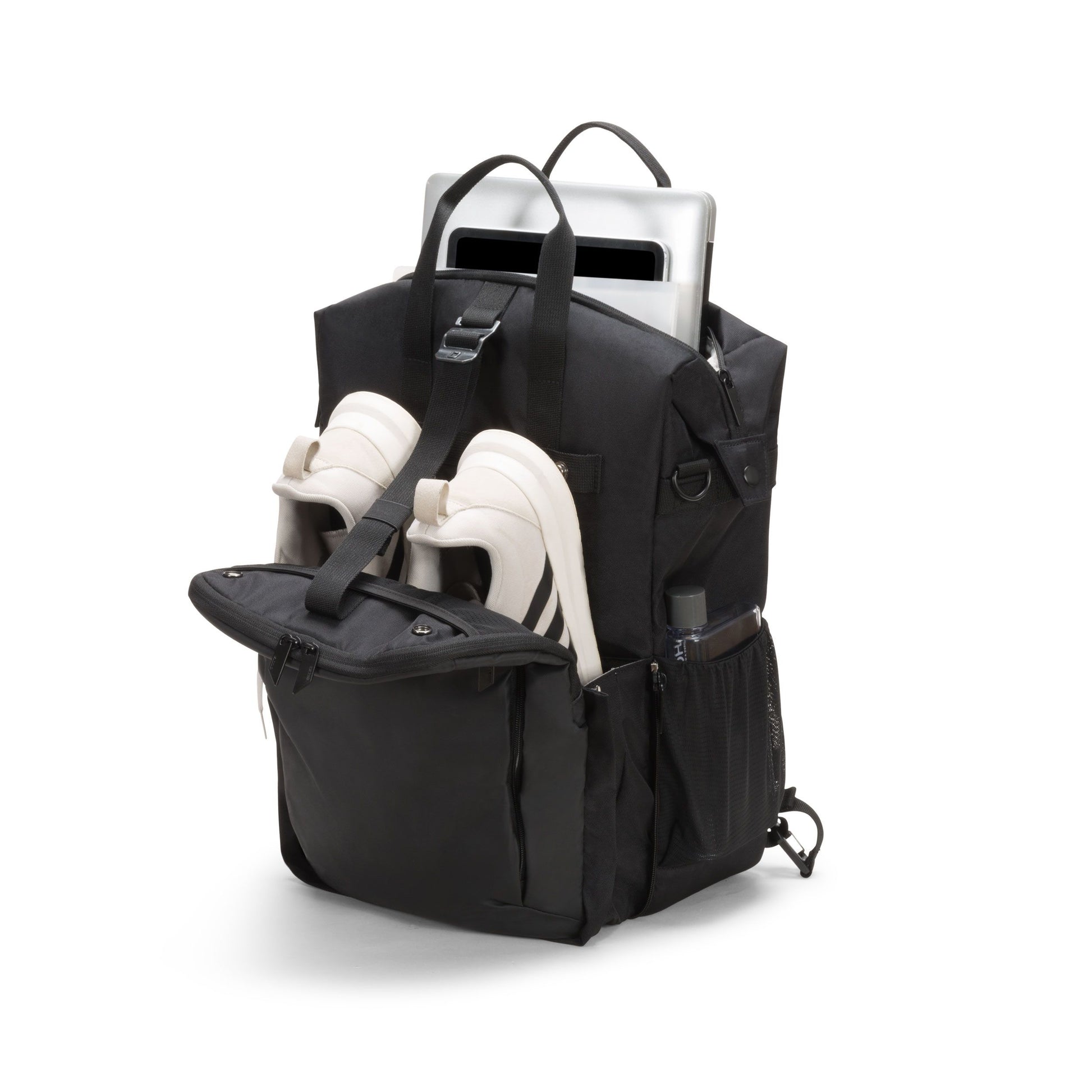 DICOTA Notebook-Rucksack bis 15" – für Microsoft Surface, mit Tabletfach – Schwarz