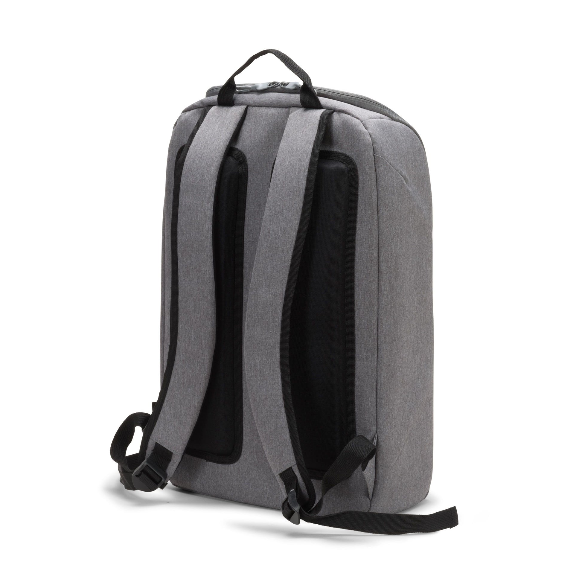 DICOTA Notebook-Rucksack bis 15,6" – Tablet-Fach, aus recycelten Materialien – Grau