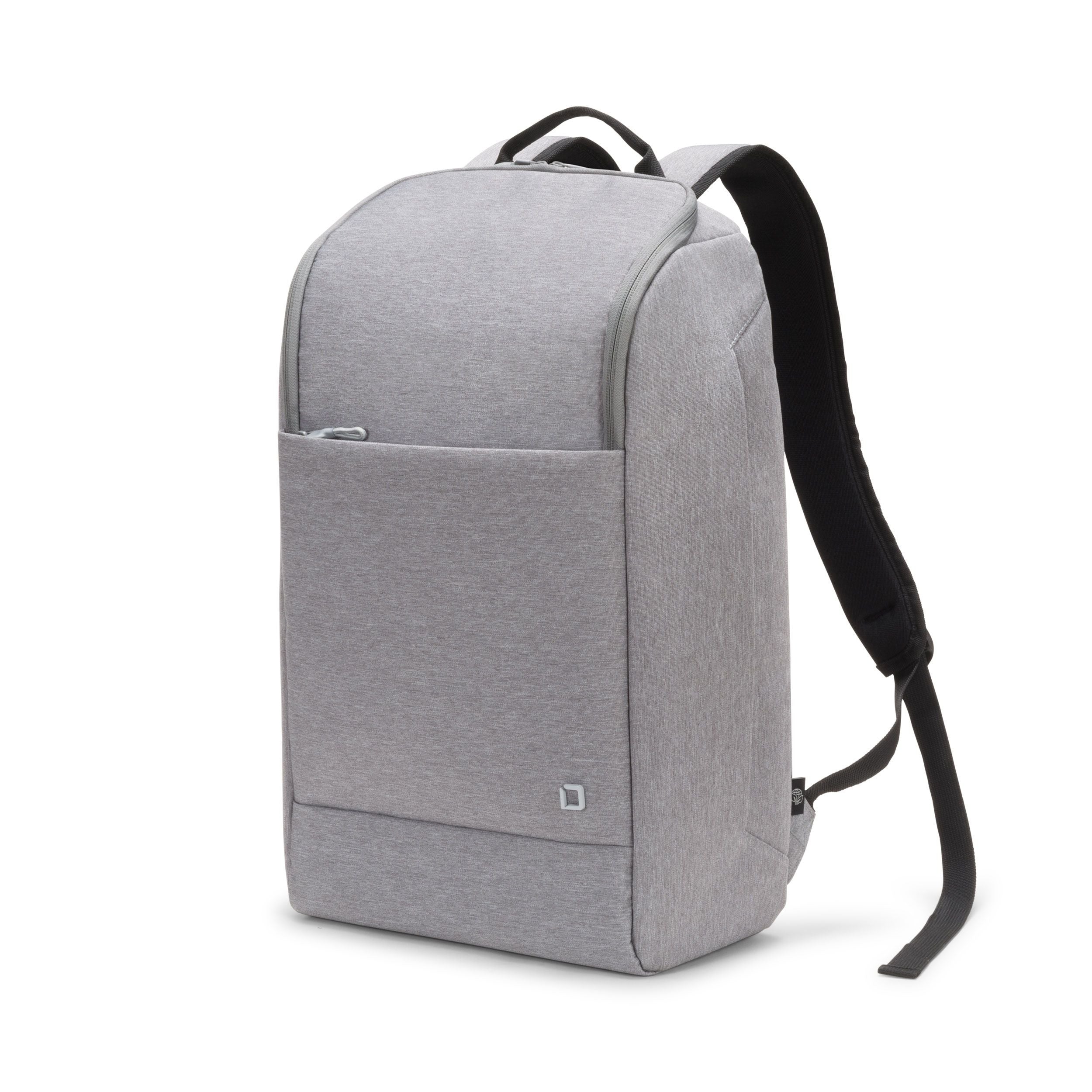 DICOTA Notebook-Rucksack bis 15,6" – Tablet-Fach, aus recycelten Materialien – Grau