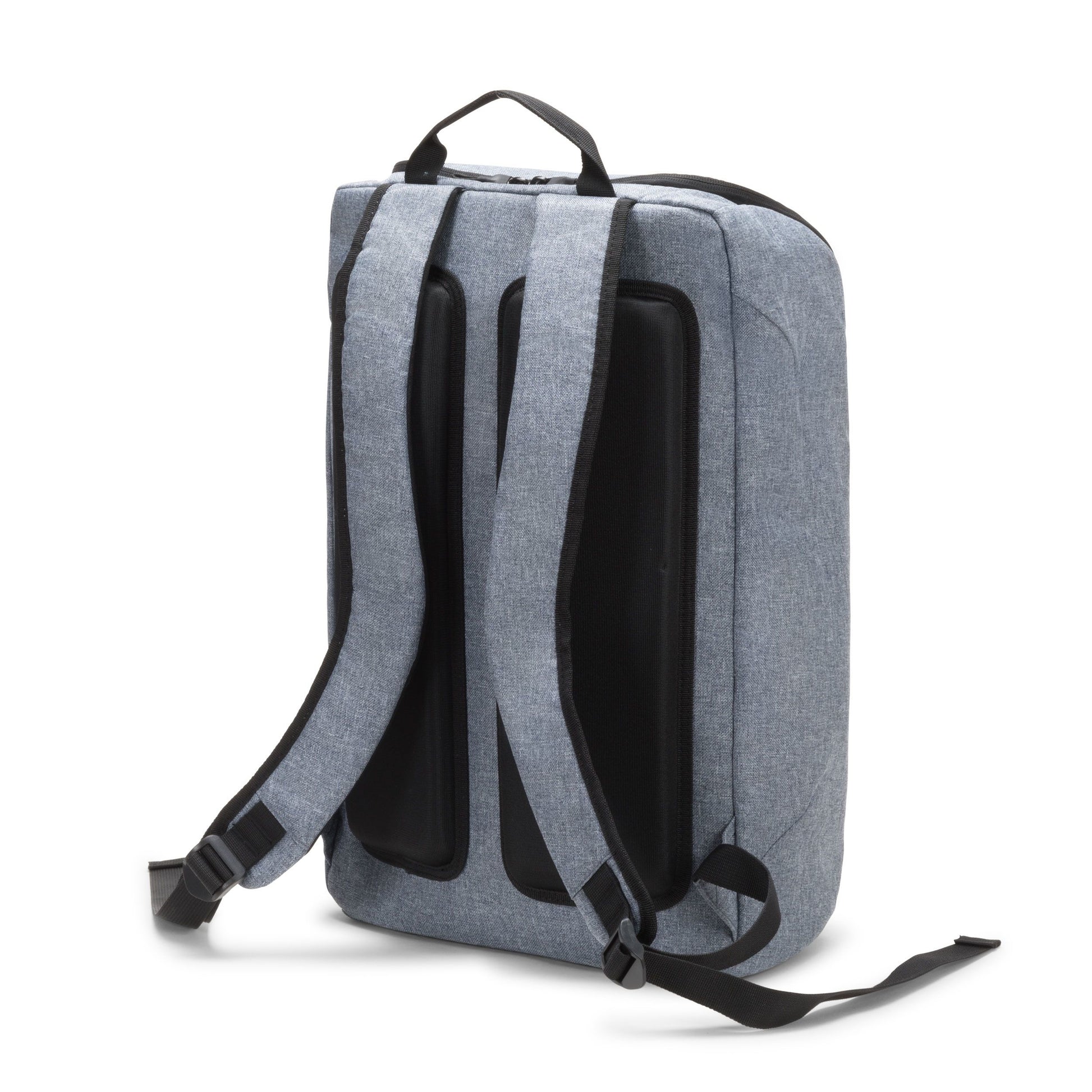 DICOTA Notebook-Rucksack Eco MOTION – mit Tablet-Fach, rPET-Polyester – Blue Denim, 325 × 475 × 150 mm