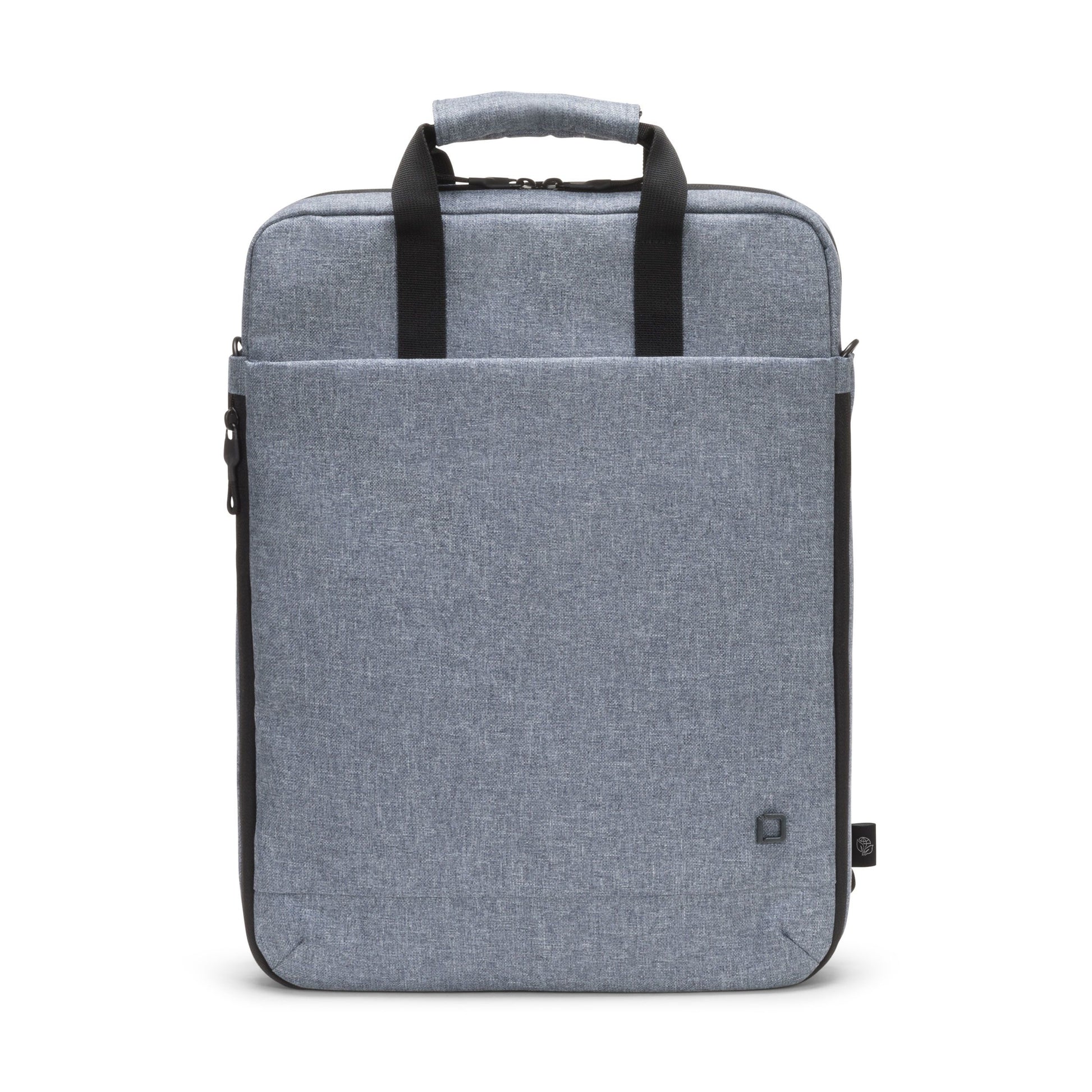 DICOTA Eco MOTION Notebook-Tasche bis 15,6" – 600D rPET, Schultergurt – Blau