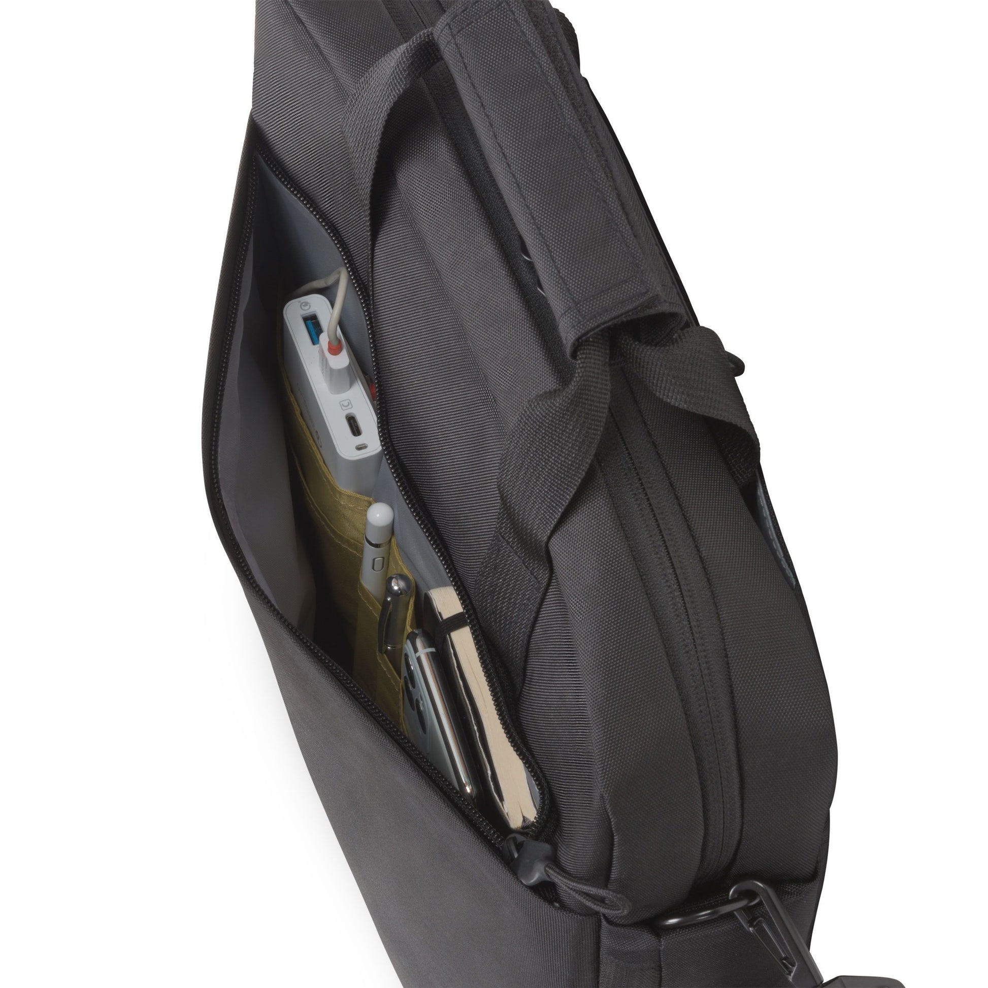 DICOTA Notebook-Tasche 15,6" – aus recyceltem rPET, Schwarz