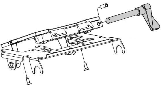 Datamax O'Neil Halterung HEAD LIFT-COMPACT – für MP Compact4 Mark II/MP Compact4 Mobile Mark II, 532533