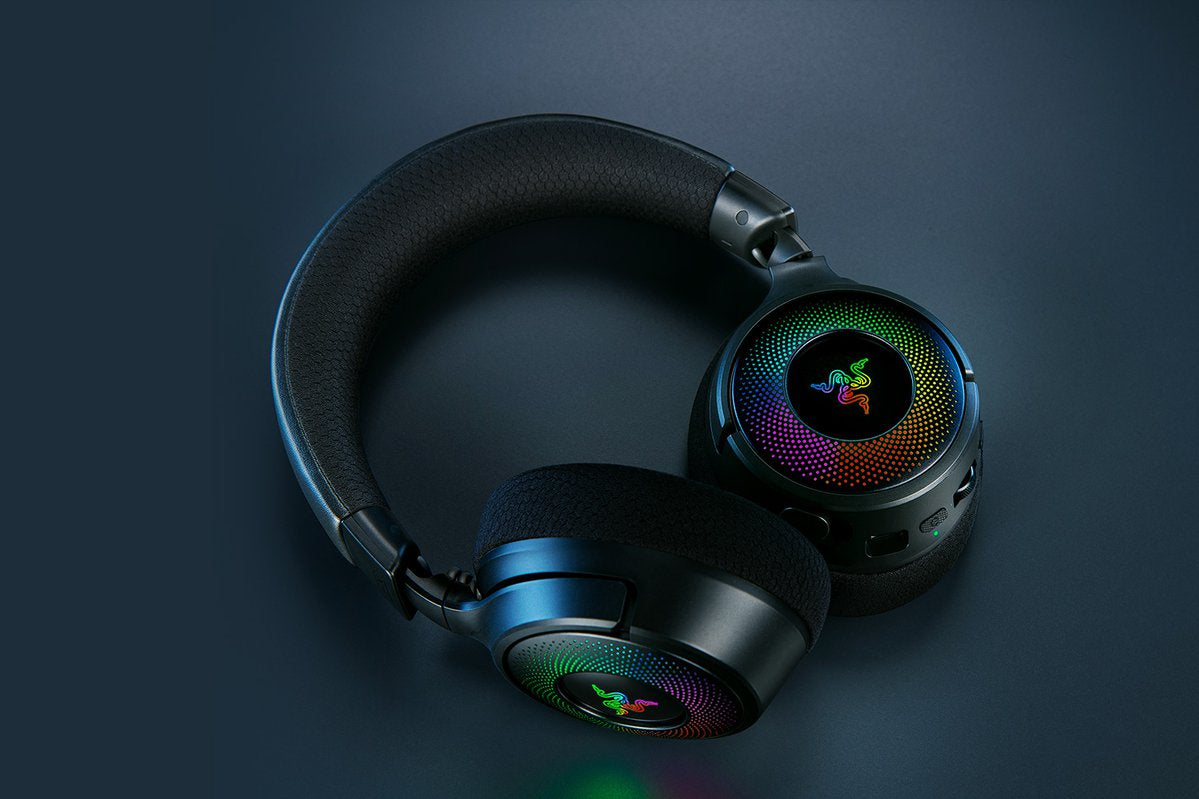 Razer Kraken V4 – Over-Ear Gaming-Headset – Bluetooth 5,3, USB-A, 7,1 Surround – Schwarz – bis 70 h