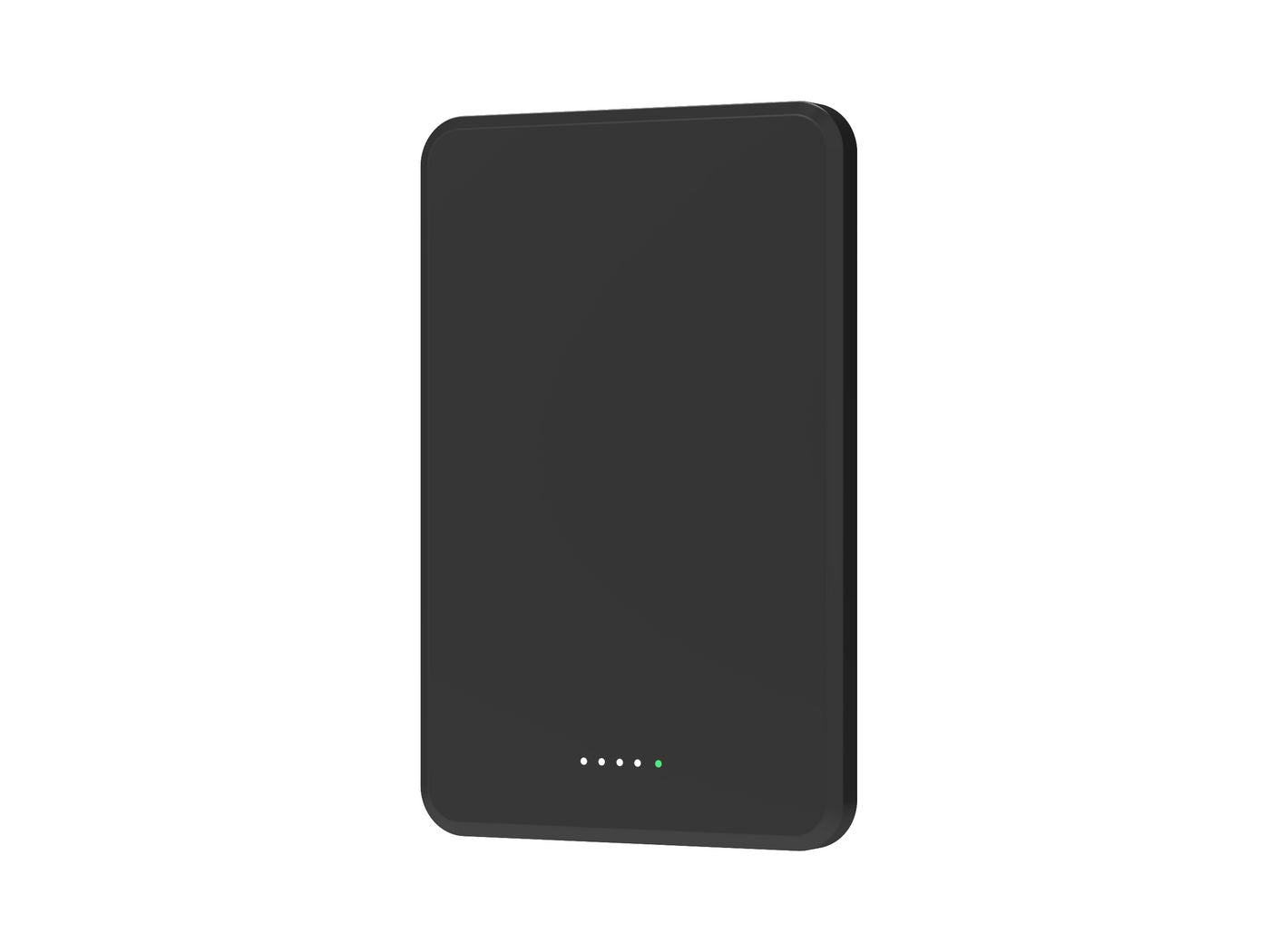 eSTUFF MagSafe Powerbank 5'000 mAh – 20 W PD, Wireless 15 W, schwarz