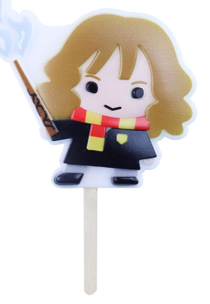 PME Geburtstagskerzen Harry Potter Hermione Granger – mehrfarbig – 10,5 × 9 cm – 1 Stk