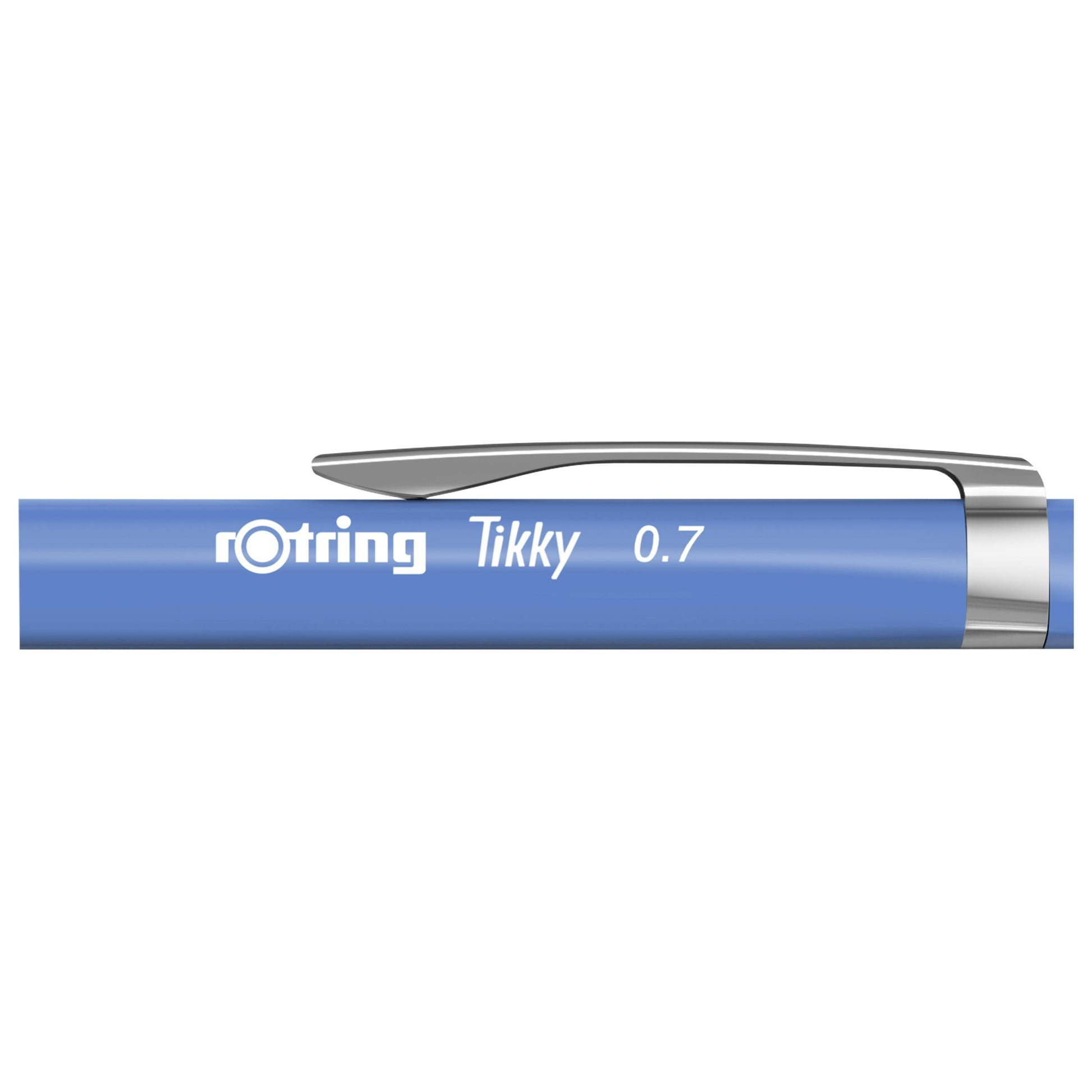 Rotring Tikky Druckbleistift – 0,7 mm – Blau – mit Radierer – 1er-Pack