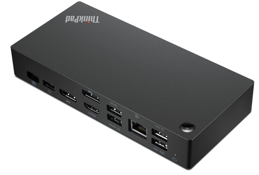 Lenovo ThinkPad Dockingstation – Thunderbolt 4, 2× DP, 1× HDMI, 4× USB-A, 1× USB-C, 3,5 mm Audio, für Windows