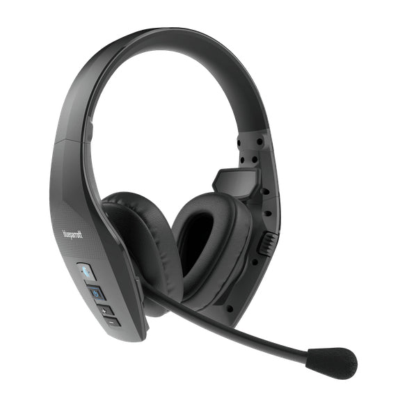 BlueParrott S650-XT Office-Headset – Over-Ear, Stereo, Kabel + BT, ANC, Schwarz, BT 5.1