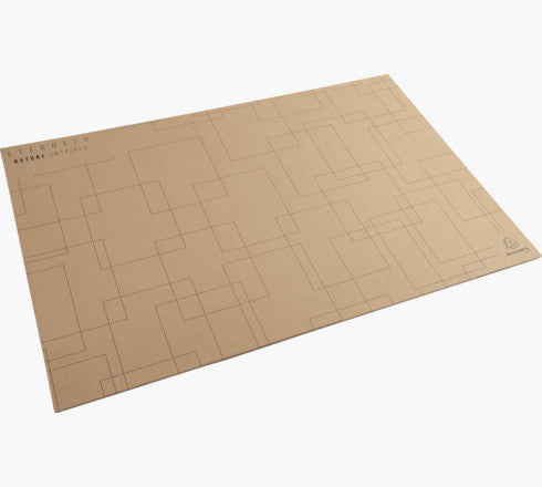 Exacompta Schreibunterlage Eterneco – Geometrie – 585 × 385 mm – Karton, ohne Weichmacher