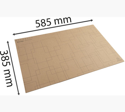Exacompta Schreibunterlage Eterneco – Geometrie – 585 × 385 mm – Karton, ohne Weichmacher