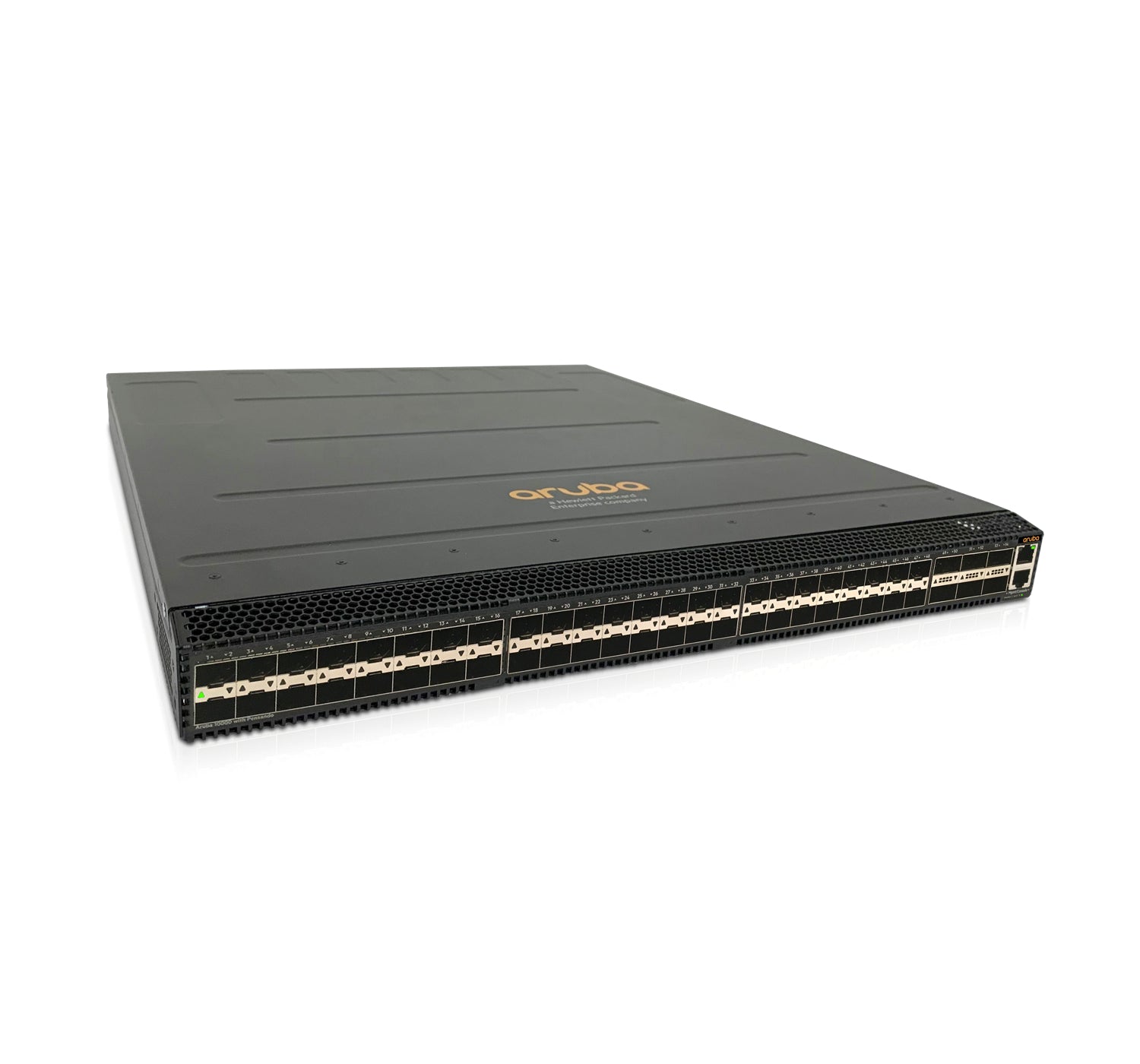 HPE Aruba Networking CX 10000-48Y6C – Managed L3 Switch – 48× SFP28, 6× QSFP28, 19", 1U